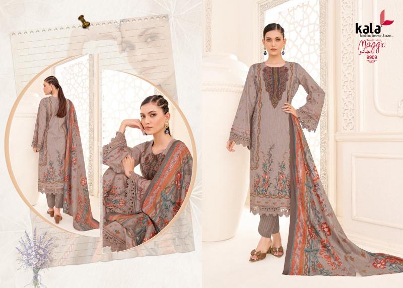 Kala maggic vol 25 wholesale dress material suppliers in ahmedabad